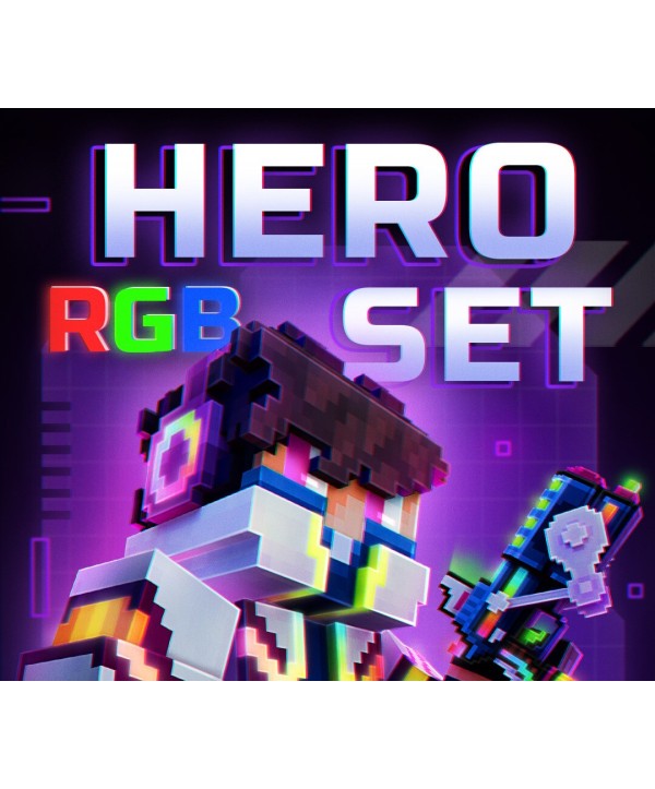 Pixel Gun 3D - RGB Hero Set DLC Steam Key GLOBAL